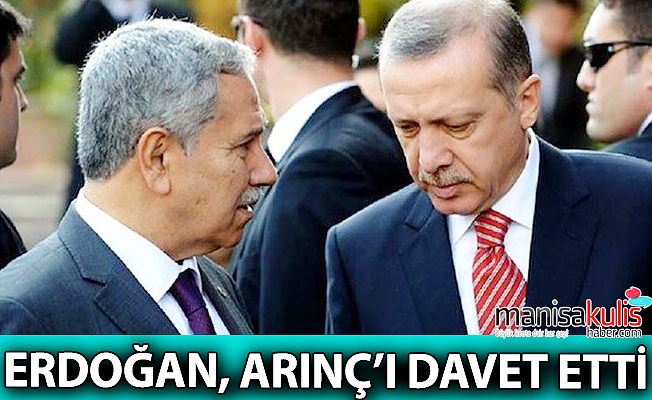 Arınç ile Erdoğan bir araya geldi!