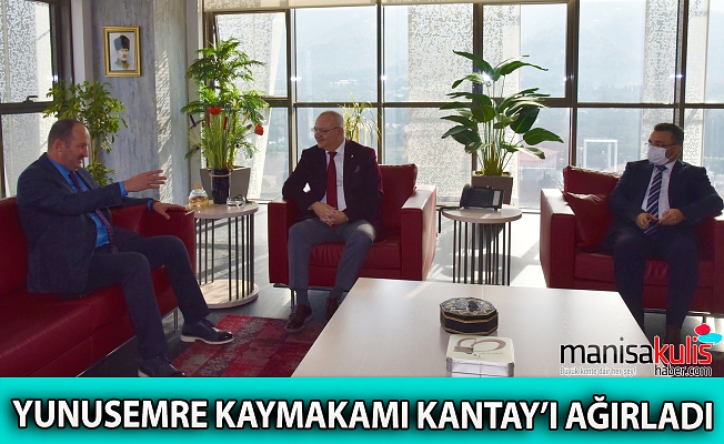Kaymakam Kantay'dan Başkan Ergün'e ziyaret