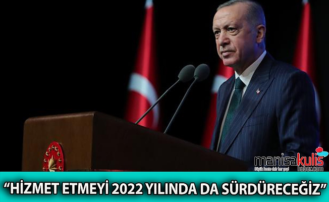 Cumhurbaşkanı Erdoğan 2021 yılını değerlendirdi