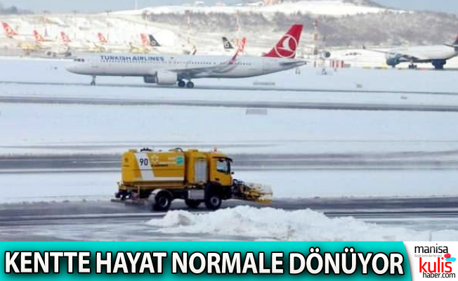 İstanbul’dan uçak kalkışları da başladı