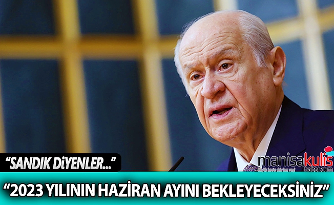 MHP lideri Bahçeli'den açıklama