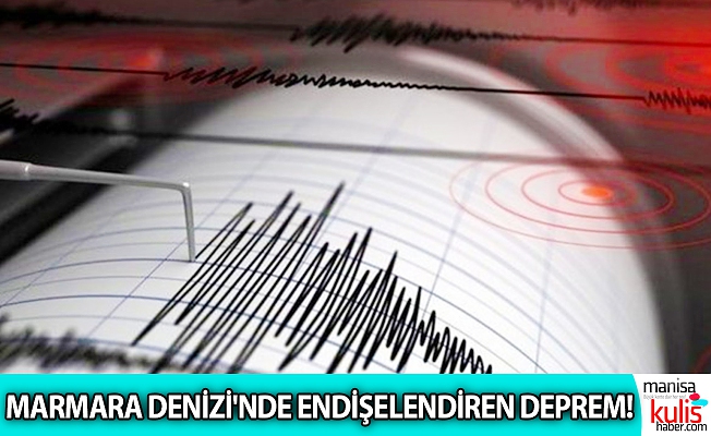 Marmara'da sabaha karşı deprem