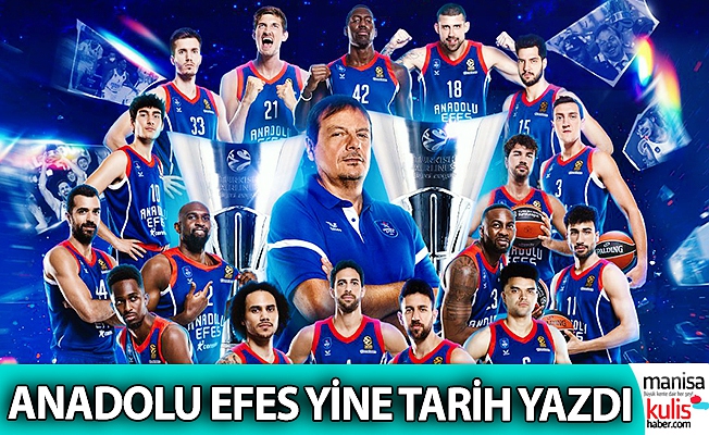 Anadolu Efes EuroLeague Şampiyonu oldu!