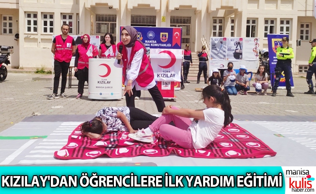 Türk Kızılay'dan öğrencilere eğitim