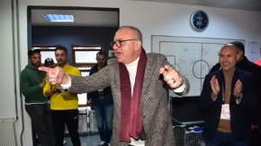 Başkan Ergün’den Manisa FK’lı futbolculara kutlama   