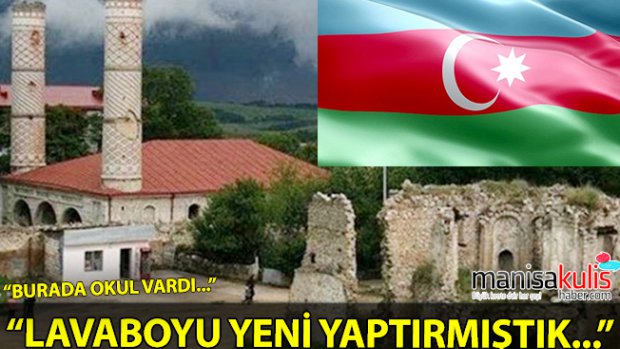 Azerbaycan askeri Şuşa'da: "Bu evin sahibi benim"