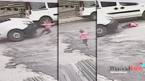 Ehliyetsiz sürücü 3 yaşındaki çocuğa çarptı!